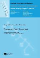 Eliminating Empty Categories di Diego Gabriel Krivochen, Peter Kosta edito da Lang, Peter GmbH