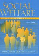 Social Welfare a Response to Human Need di Louise C. Johnson edito da Pearson