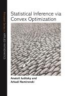 Statistical Inference Via Convex Optimization di Anatoli Juditsky, Arkadi Nemirovski edito da Princeton University Press