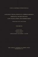 Catalogus Translationum et Commentariorum, Volume 9 di Paul Oskar Kristeller, F. Edward Cranz, Union Academique Internationale edito da The Catholic University of America Press