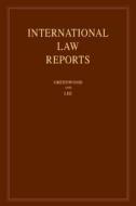 International Law Reports  : Volume 176 di Christopher Greenwood edito da Cambridge University Press