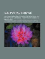 U.s. Postal Service di United States Government edito da Rarebooksclub.com