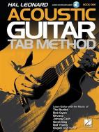 Hal Leonard Acoustic Guitar Tab Method - Book 1: Book with Online Audio di Michael Mueller edito da HAL LEONARD PUB CO