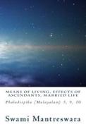 Means of Living, Effects of Ascendants, Married Life: Phaladeepika (Malayalam) Chapters 5, 9 and 10 di Swami Mantreswara edito da Createspace