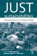 Just Sustainabilities edito da Taylor & Francis Ltd