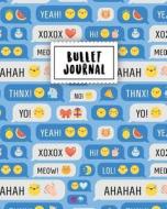 Bullet Journal: Happy Fantasy Emoticons - 150 Dot Grid Pages (Size 8x10 Inches) - With Bullet Journal Sample Ideas di Masterpiece Notebooks edito da Createspace Independent Publishing Platform