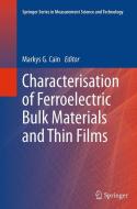 Characterisation of Ferroelectric Bulk Materials and Thin Films edito da Springer Netherlands