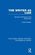 The Writer As Liar di Guido Almansi edito da Taylor & Francis Ltd