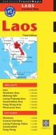 Laos Travel Map di Periplus Editors edito da Tuttle Publishing