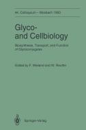 Glyco-and Cellbiology edito da Springer Berlin Heidelberg