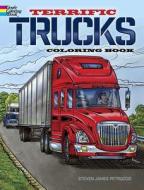 Terrific Trucks Coloring Book di Steven James Petruccio edito da Dover Publications Inc.