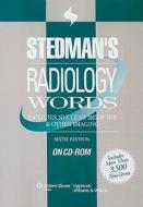 Stedman's Radiology Words On Cd-rom edito da Lippincott Williams And Wilkins