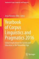 Yearbook of Corpus Linguistics and Pragmatics 2016 edito da Springer-Verlag GmbH