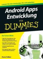 Android Apps Entwicklung Fur Dummies di Donn Felker edito da Wiley-vch Verlag Gmbh