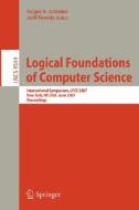 Logical Foundations of Computer Science edito da Springer Berlin Heidelberg