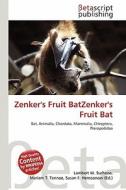 Zenker's Fruit Batzenker's Fruit Bat edito da Betascript Publishing