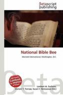 National Bible Bee edito da Betascript Publishing