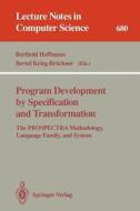 Program Development by Specification and Transformation edito da Springer Berlin Heidelberg