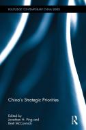 China's Strategic Priorities edito da Taylor & Francis Ltd