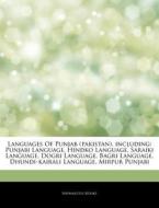 Languages Of Punjab Pakistan , Includin di Hephaestus Books edito da Hephaestus Books