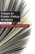 Cases in Public Policy Analysis di George M. Guess edito da Georgetown University Press