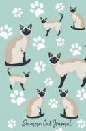 Siamese Cat Journal: Cute Cat Journal Lined Paper di Happytails Stationary edito da INDEPENDENTLY PUBLISHED