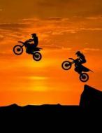 Motocross Sunset Notebook - 5x5 Quad Ruled: 8.5 X 11 - 200 Pages - Graph Paper di Rengaw Creations edito da Createspace Independent Publishing Platform