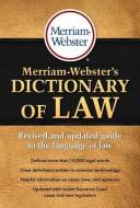Merriam-Webster's Dictionary of Law di Merriam-Webster Inc edito da MERRIAM WEBSTER INC