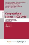 Computational Science - ICCS 2019 edito da Springer Nature B.V.