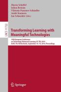 Transforming Learning with Meaningful Technologies edito da Springer International Publishing