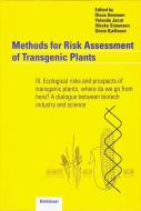 Methods for Risk Assessment of Transgenic Plants edito da Birkhäuser Basel