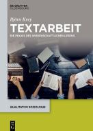 Textarbeit di Björn Krey edito da Gruyter, de Oldenbourg