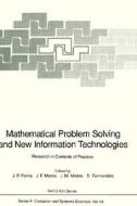 Mathematical Problem Solving and New Information Technologies edito da Springer Berlin Heidelberg