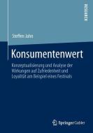 Konsumentenwert di Steffen Jahn edito da Springer Fachmedien Wiesbaden