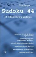 Sudoku 44 di Tim Berger edito da Books on Demand