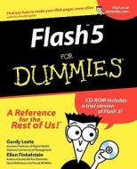 Flash 5 For Dummies di Ellen Finkelstein, Gurdy Leete edito da John Wiley & Sons Inc