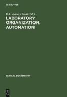 Laboratory Organization. Automation edito da De Gruyter