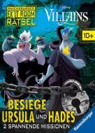 Ravensburger Exit Room Rätsel: Disney Villains - Besiege Ursula und Hades: 2 spannende Missionen di Anne Scheller edito da Ravensburger Verlag