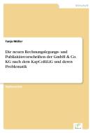 Die neuen Rechnungslegungs- und Publizitätsvorschriften der GmbH & Co. KG nach dem KapCoRiLiG und deren Problematik di Tanja Müller edito da Diplom.de