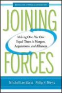 Joining Forces 2e di Marks, Mirvis edito da John Wiley & Sons