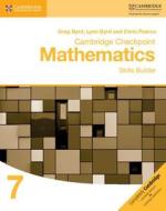 Cambridge Checkpoint Mathematics Skills Builder Workbook 7 di Greg Byrd, Lynn Byrd, Chris Pearce edito da Cambridge University Press