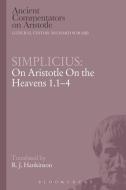 Simplicius: On Aristotle on the Heavens 1.1-4 di Simplicius edito da BLOOMSBURY 3PL