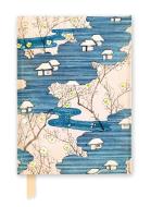 Japanese Woodblock: Cottages With Rivers & Cherry Blossoms (Foiled Journal) edito da Flame Tree Publishing