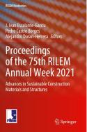 Proceedings of the 75th RILEM Annual Week 2021 edito da Springer International Publishing