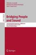 Bridging People and Sound edito da Springer International Publishing