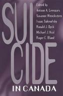 Suicide in Canada edito da University of Toronto Press