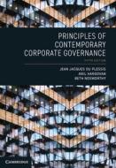Principles Of Contemporary Corporate Governance di Jean Jacques du Plessis, Anil Hargovan, Beth Nosworthy edito da Cambridge University Press