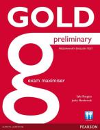 Gold Preliminary Maximiser without Key di Sally Burgess, Jacky Newbrook edito da Pearson Longman