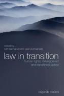 Law in Transition edito da Bloomsbury Publishing PLC