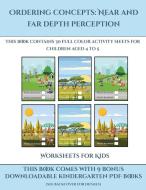 Worksheets for Kids (Ordering concepts near and far depth perception) di James Manning edito da Activity Books for Toddlers
